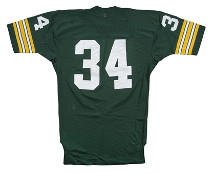 1970s Late Terdell Middleton Game Used & Photo Matched Green Bay Packers Home Jersey